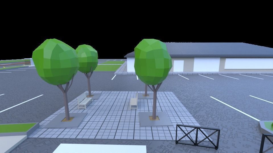 complete pack civil war low poly Low-poly 3D model_40