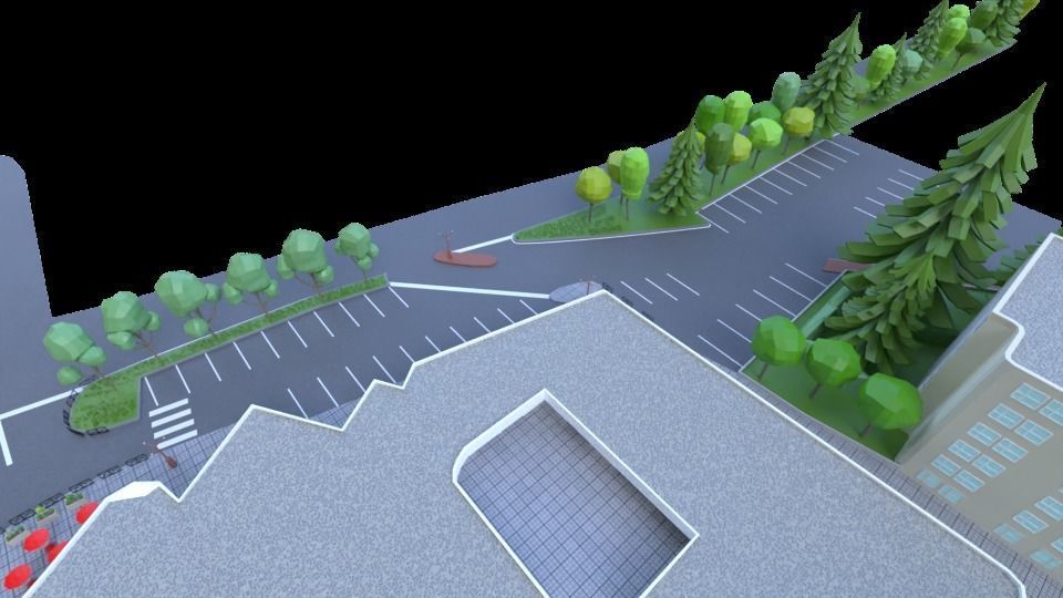 complete pack civil war low poly Low-poly 3D model_41