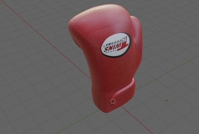 Boxin glove 3D model