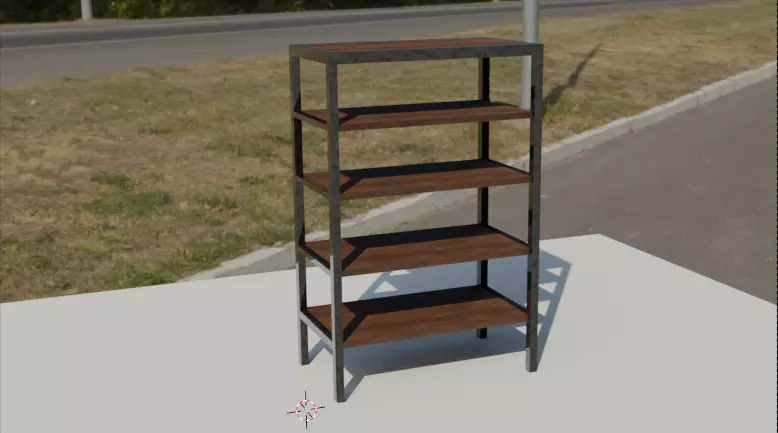 Shelf Free 3D model