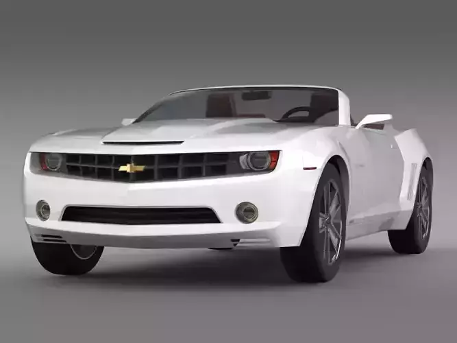 Chevrolet Camaro Convertible Concept 2008 3D model