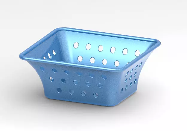 Stylish Fruit Tray 3D print model_0