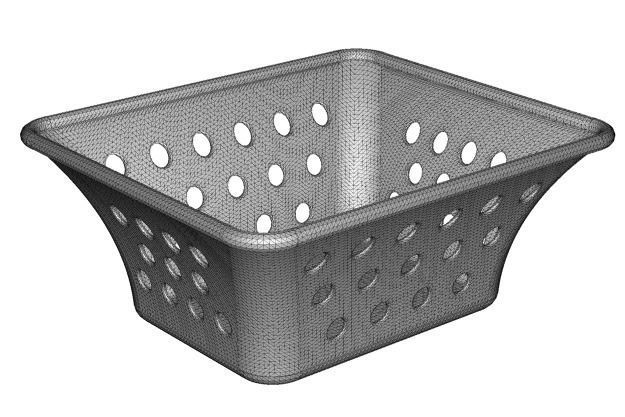 Stylish Fruit Tray 3D print model_2