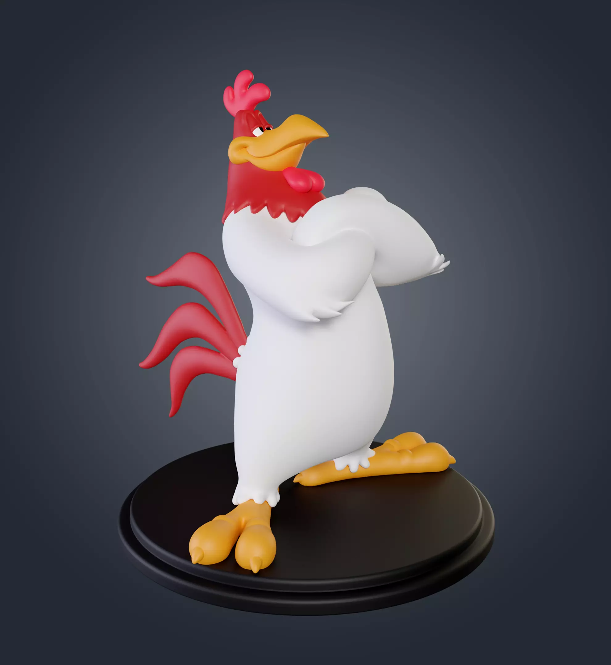 Foghorn Leghorn 3D print model_0
