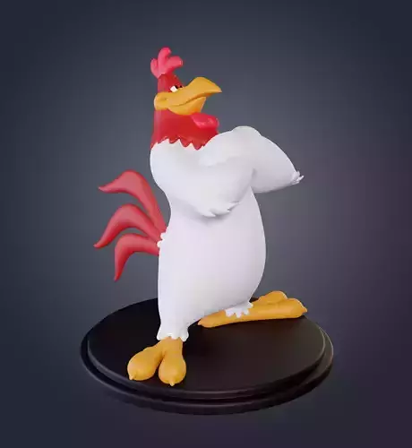 Foghorn Leghorn 3D print model