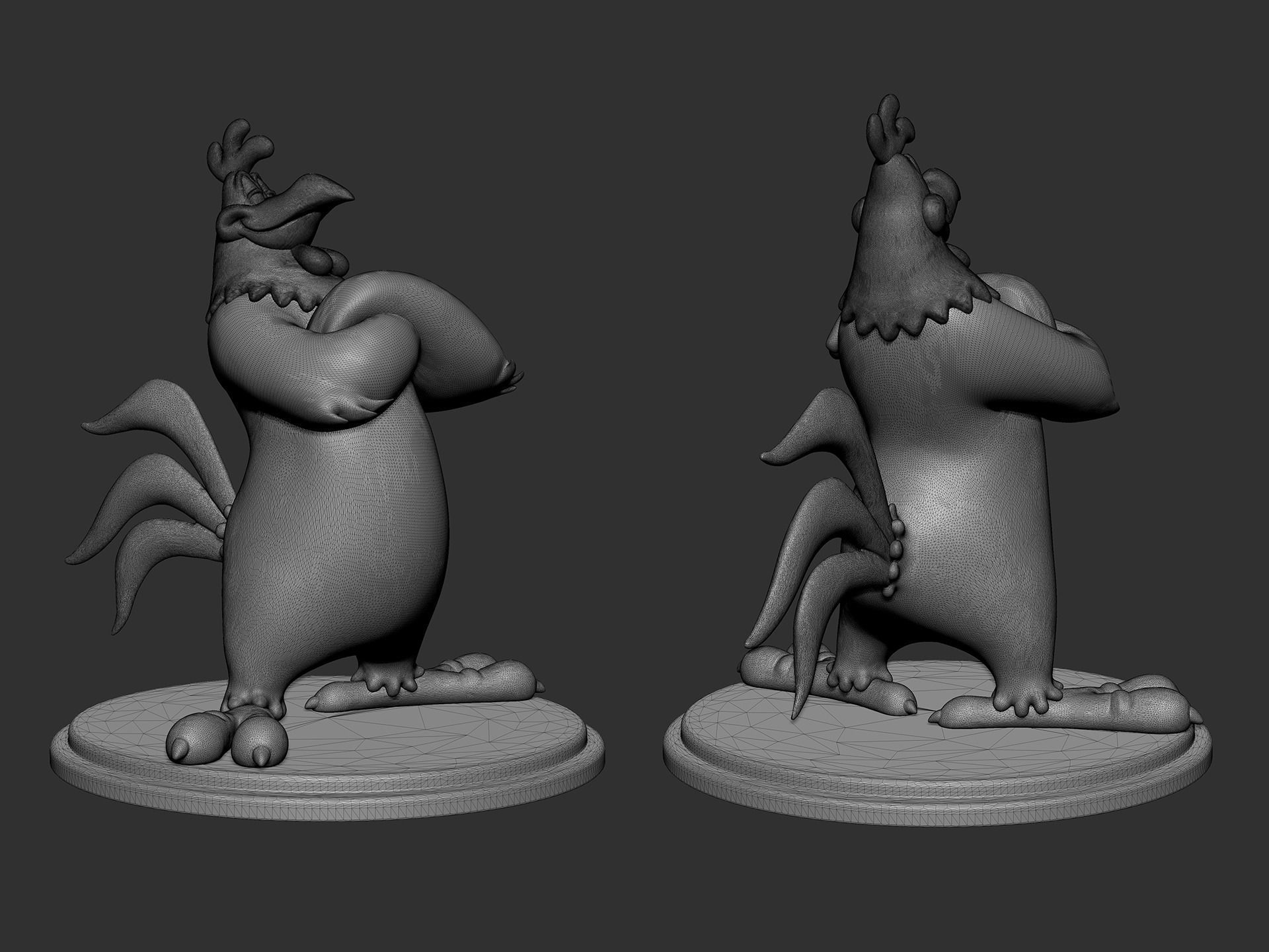 Foghorn Leghorn 3D print model_6