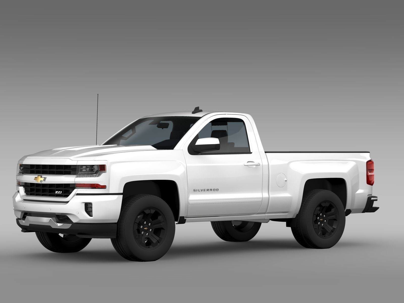 Chevrolet Silverado Lt Z71 Regular Cab Gmtk2 Standart Box 2017 Chevrolet Silverado Lt Z71 Regular Cab Gmtk2 Standart Box 2017 Model Max Obj Mtl S