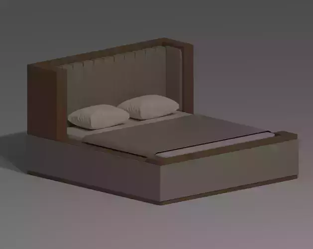 Wooden Bed