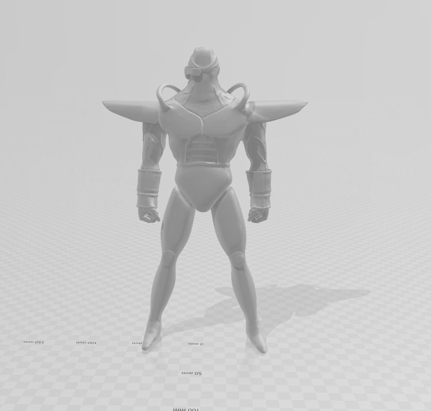 Cacao 3D Model dragon ball z figure 3D print model_2