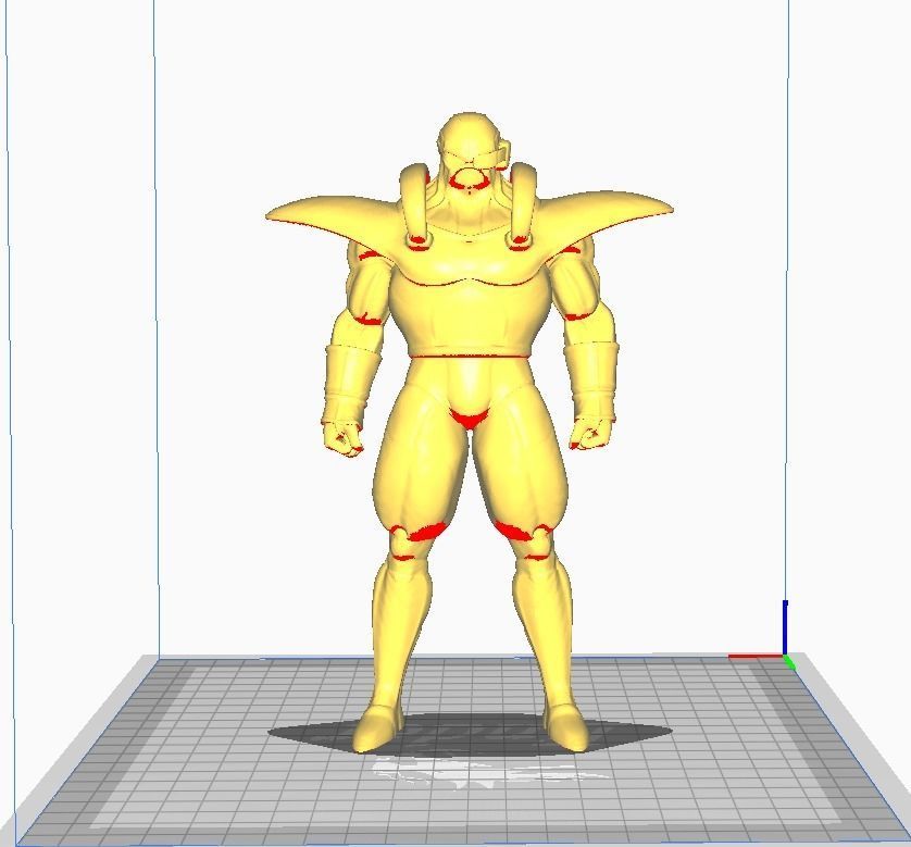 Cacao 3D Model dragon ball z figure 3D print model_1
