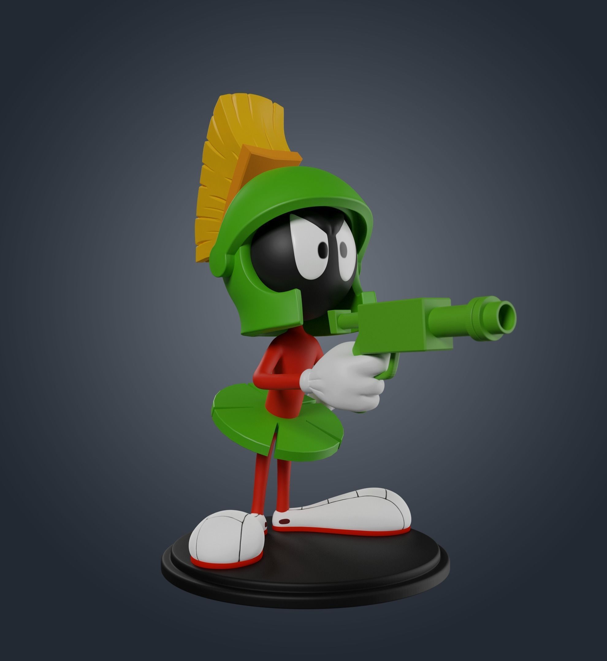 Marvin the Martian 3D print model_1