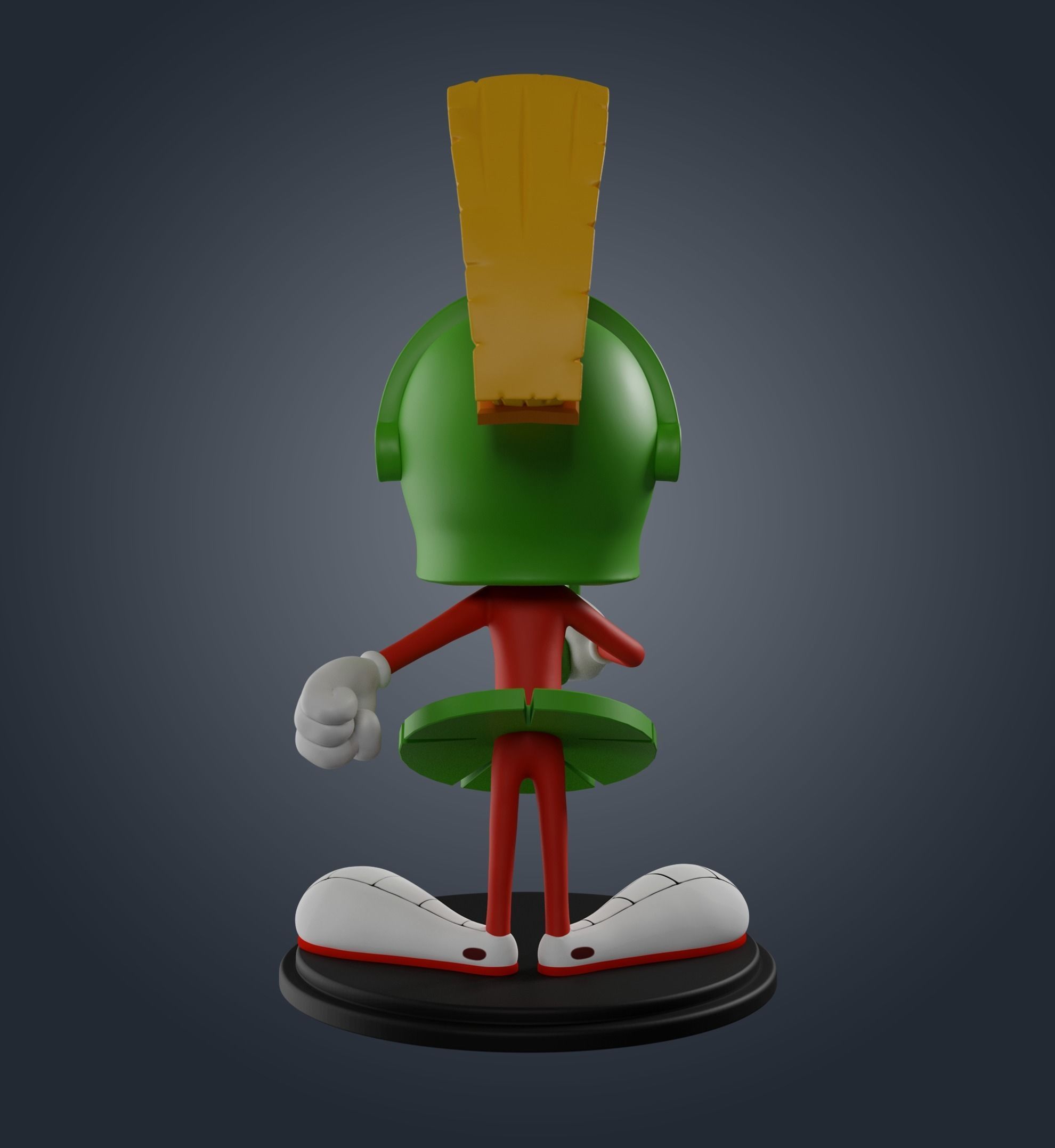 Marvin the Martian 3D print model_3
