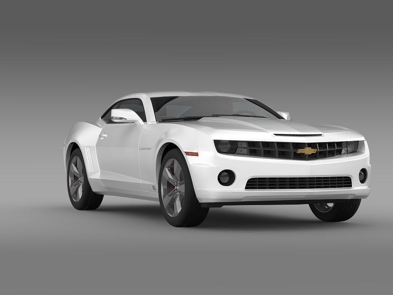 Chevrolet Camaro EUVersion 2012 3D model_5