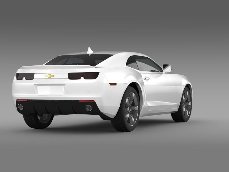 Chevrolet Camaro EUVersion 2012 3D model_1