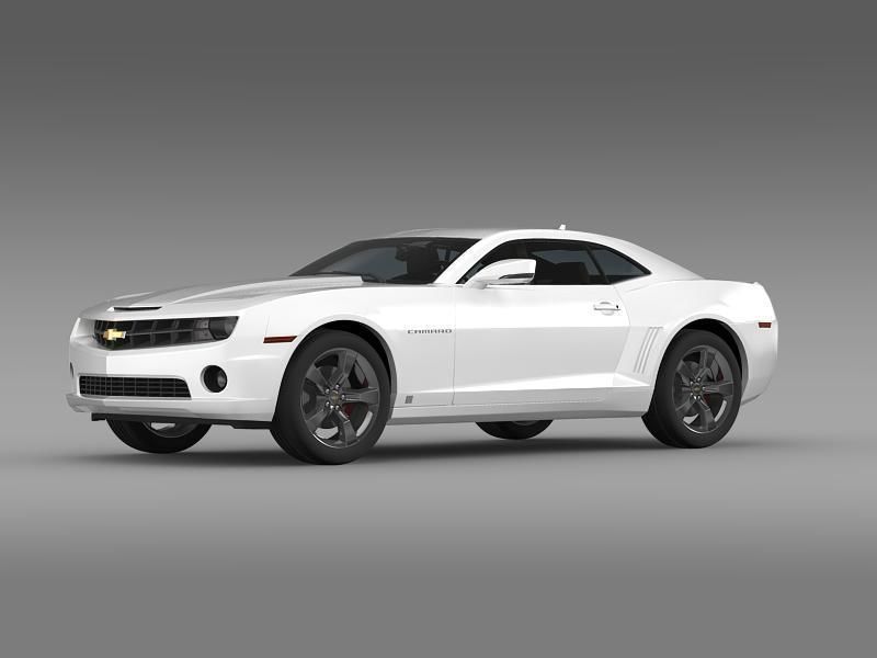 Chevrolet Camaro EUVersion 2012 3D model_16