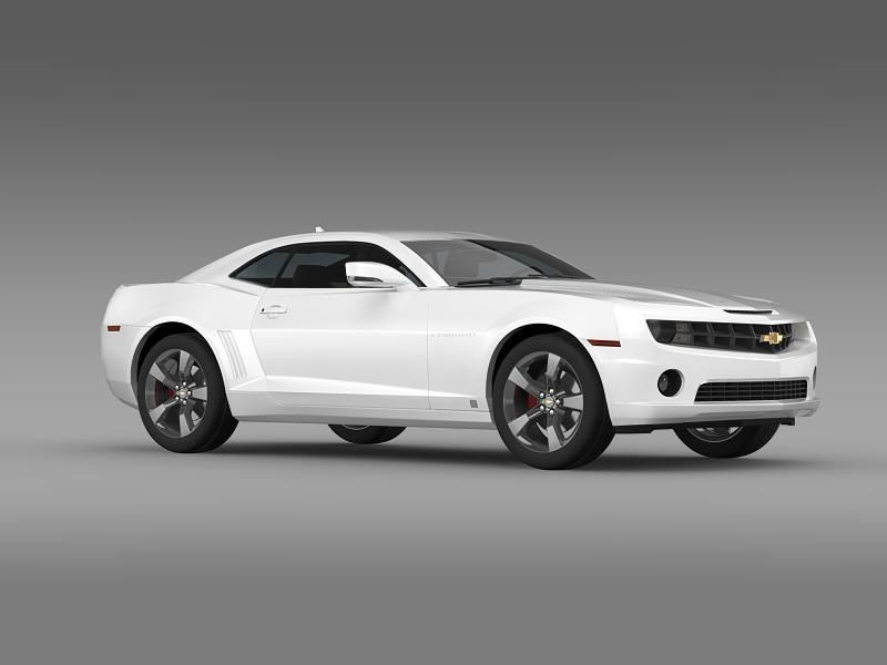 Chevrolet Camaro EUVersion 2012 3D model_4