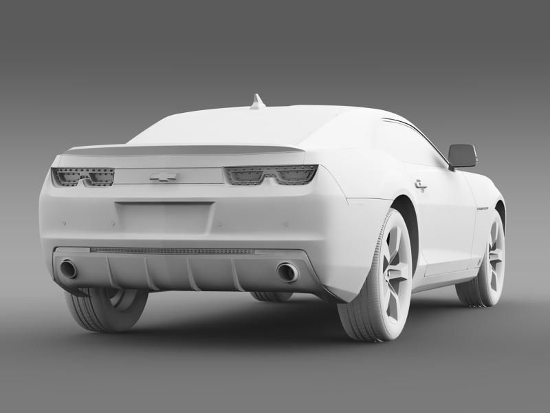 Chevrolet Camaro EUVersion 2012 3D model_9