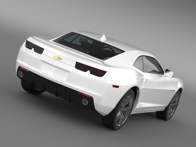 Chevrolet Camaro EUVersion 2012 3D model_11
