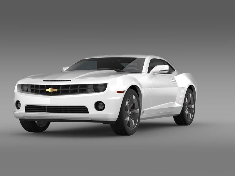 Chevrolet Camaro EUVersion 2012 3D model_15