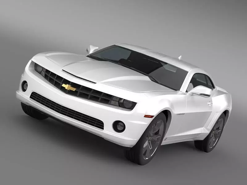 Chevrolet Camaro EUVersion 2012 3D model_0