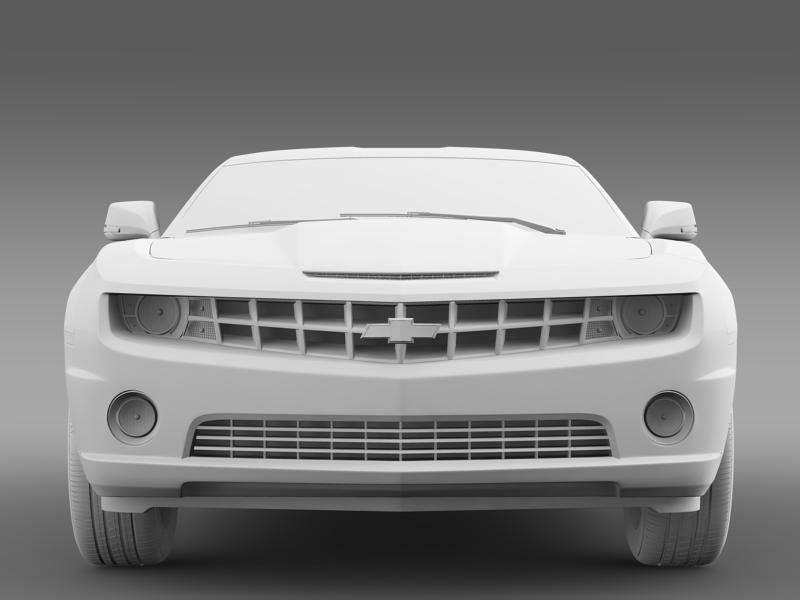 Chevrolet Camaro EUVersion 2012 3D model_6