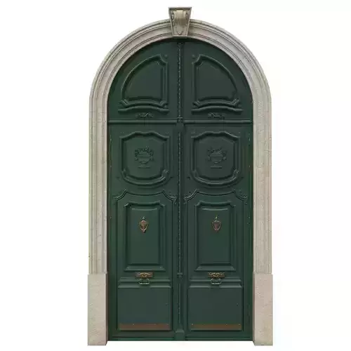 Entrance classic door 42
