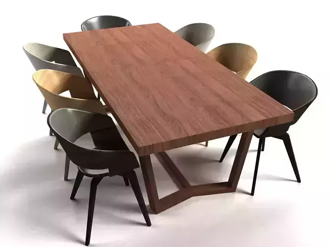 Modern Table And Chairs