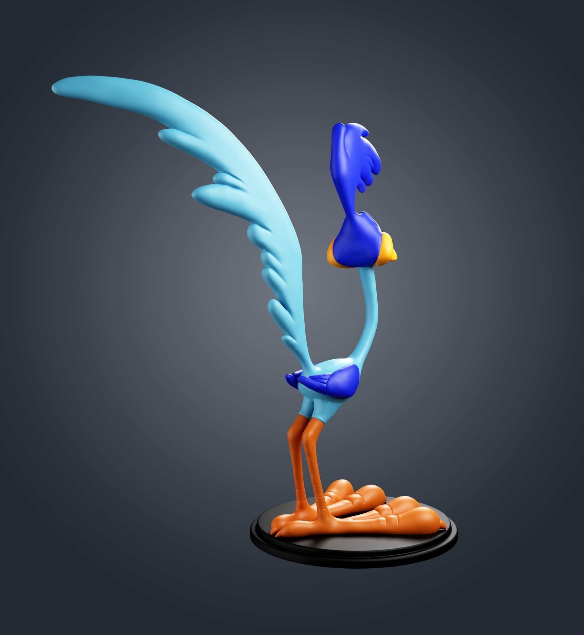 Road Runner 3D print model_3