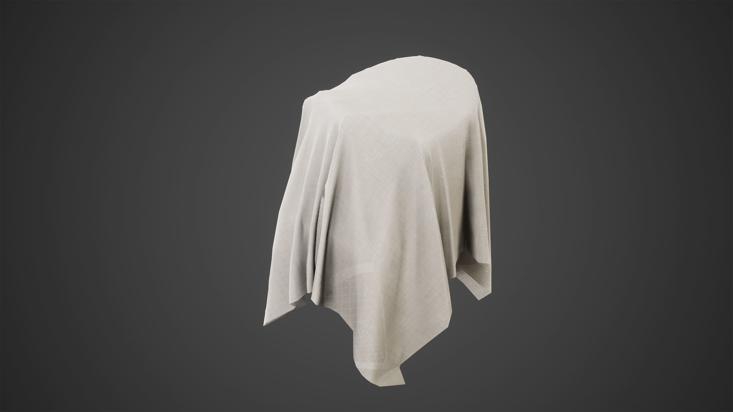 Cover Fabric Low Poly Game Ready Low-poly 3D model_2