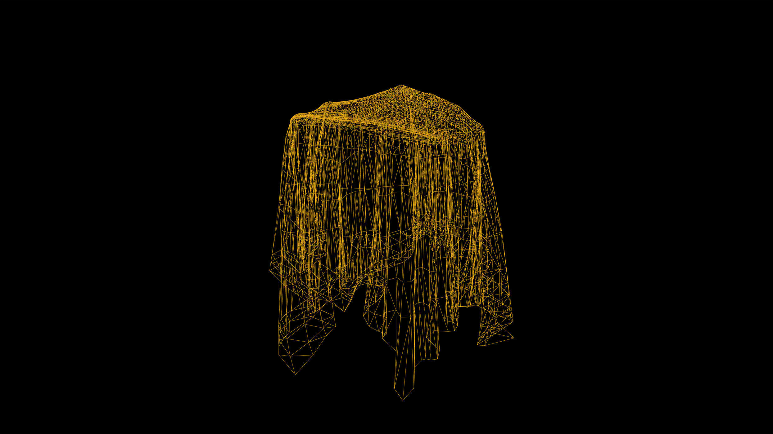 Cover Fabric Low Poly Game Ready Low-poly 3D model_1