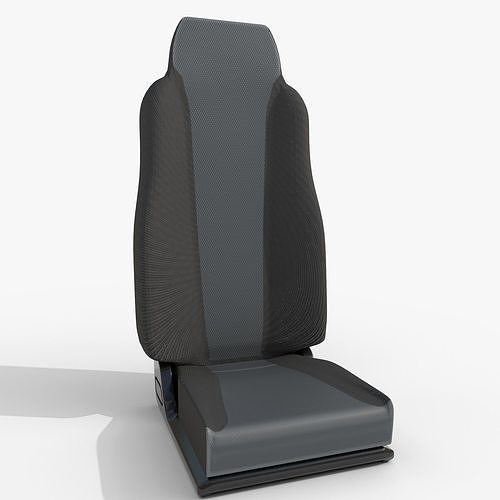 car seat 3D model 4