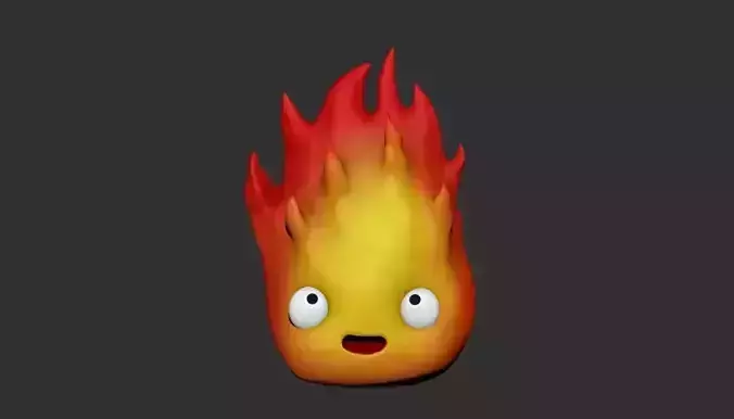 CALCIFER HOWLS MOVING CASTLE