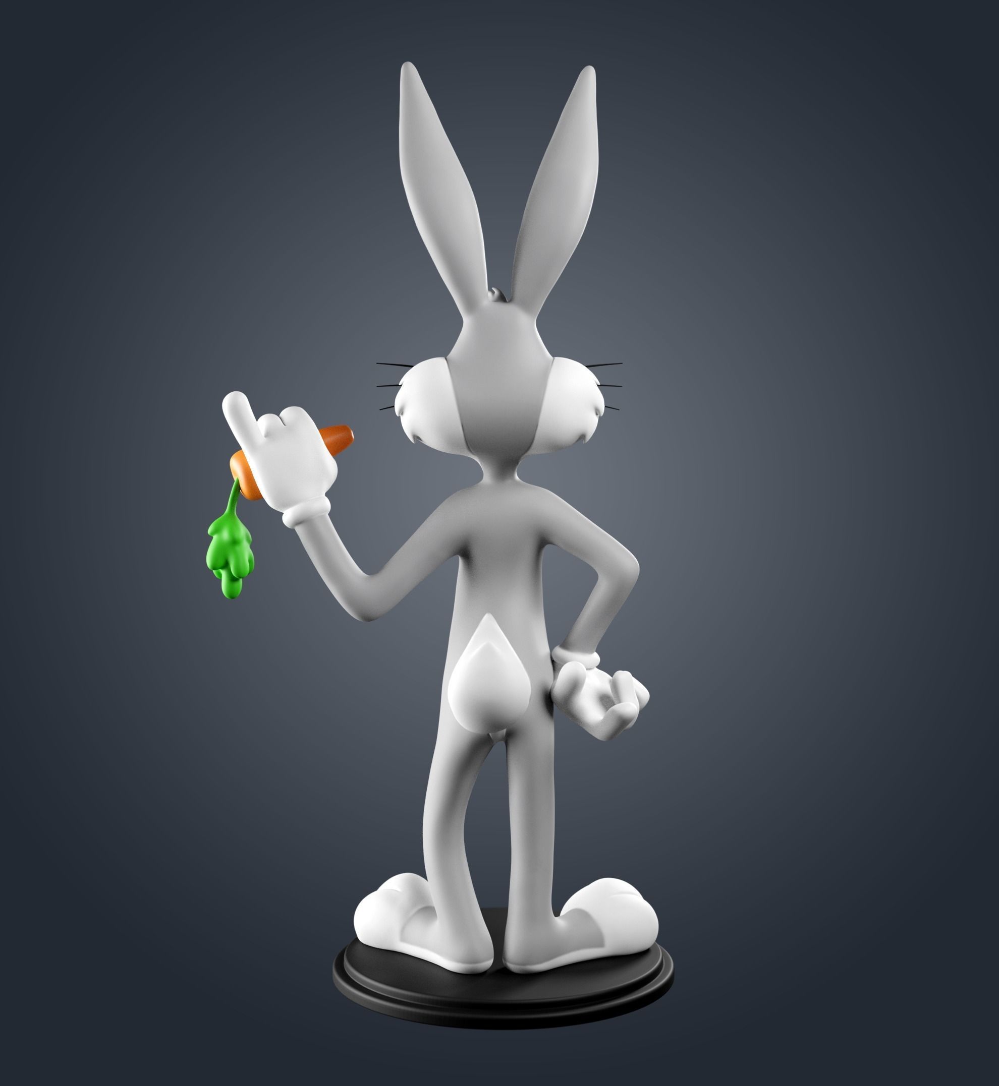 Bugs Bunny 3D print model_3