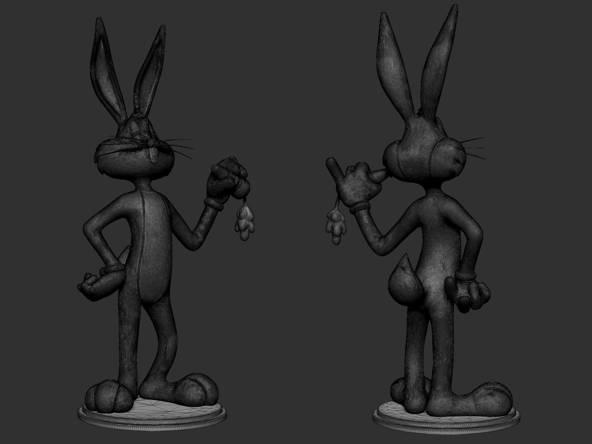 Bugs Bunny 3D print model_5