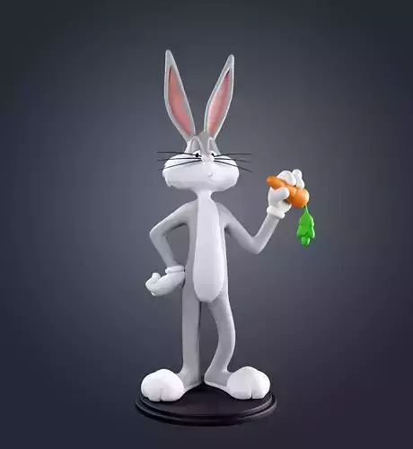 Bugs Bunny 3D print model
