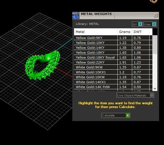 Cuban-link chains  3D print model_11