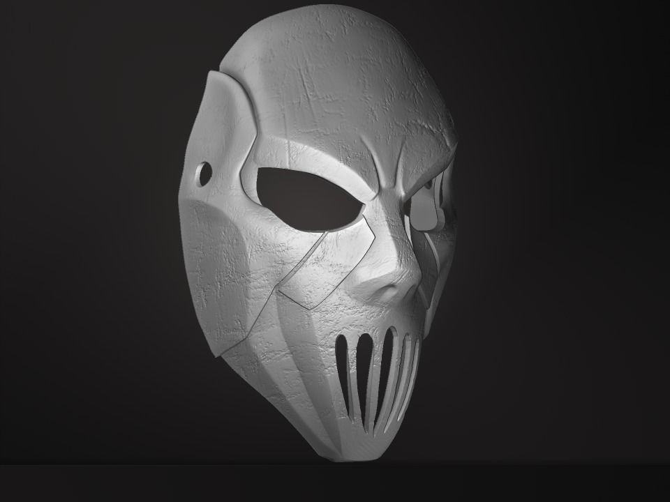 Slipknot Mick mask 3D print model_1