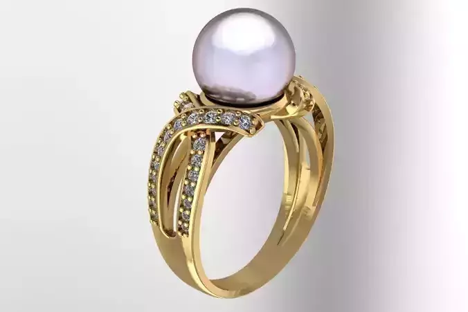 Fashion Pearl Ring