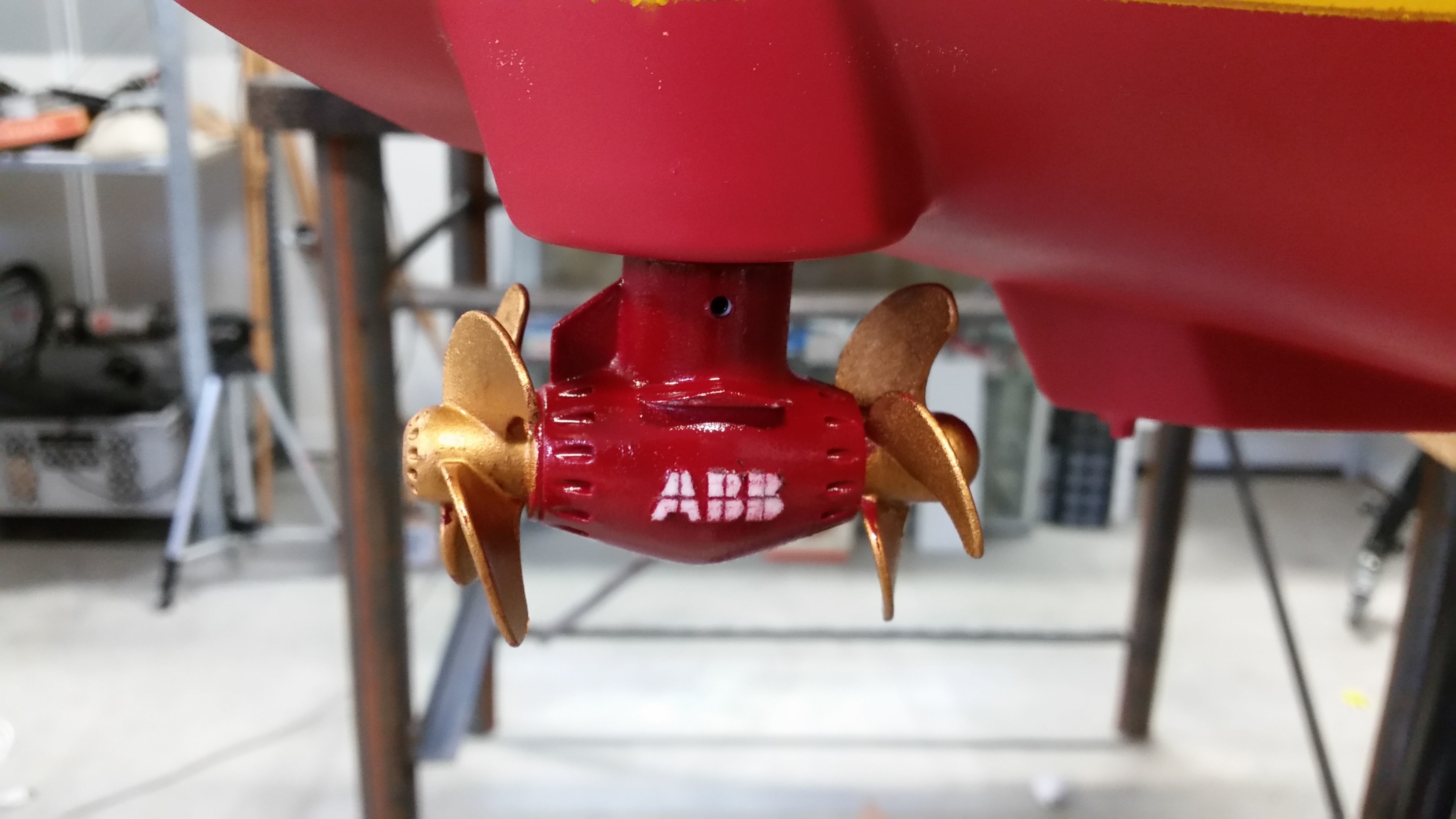 Azipod Seabex one Twin 3D print model_2