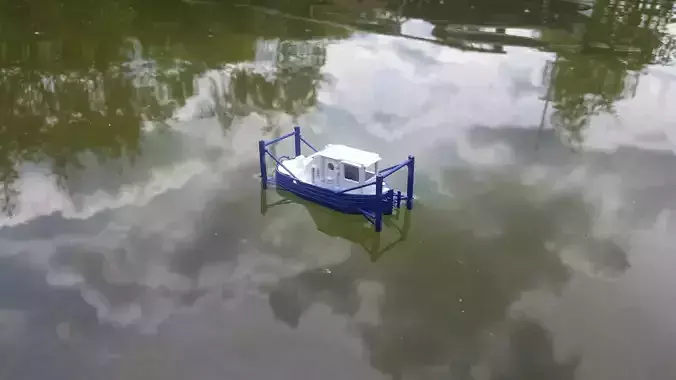 Mini Tug 1-50 3D print model