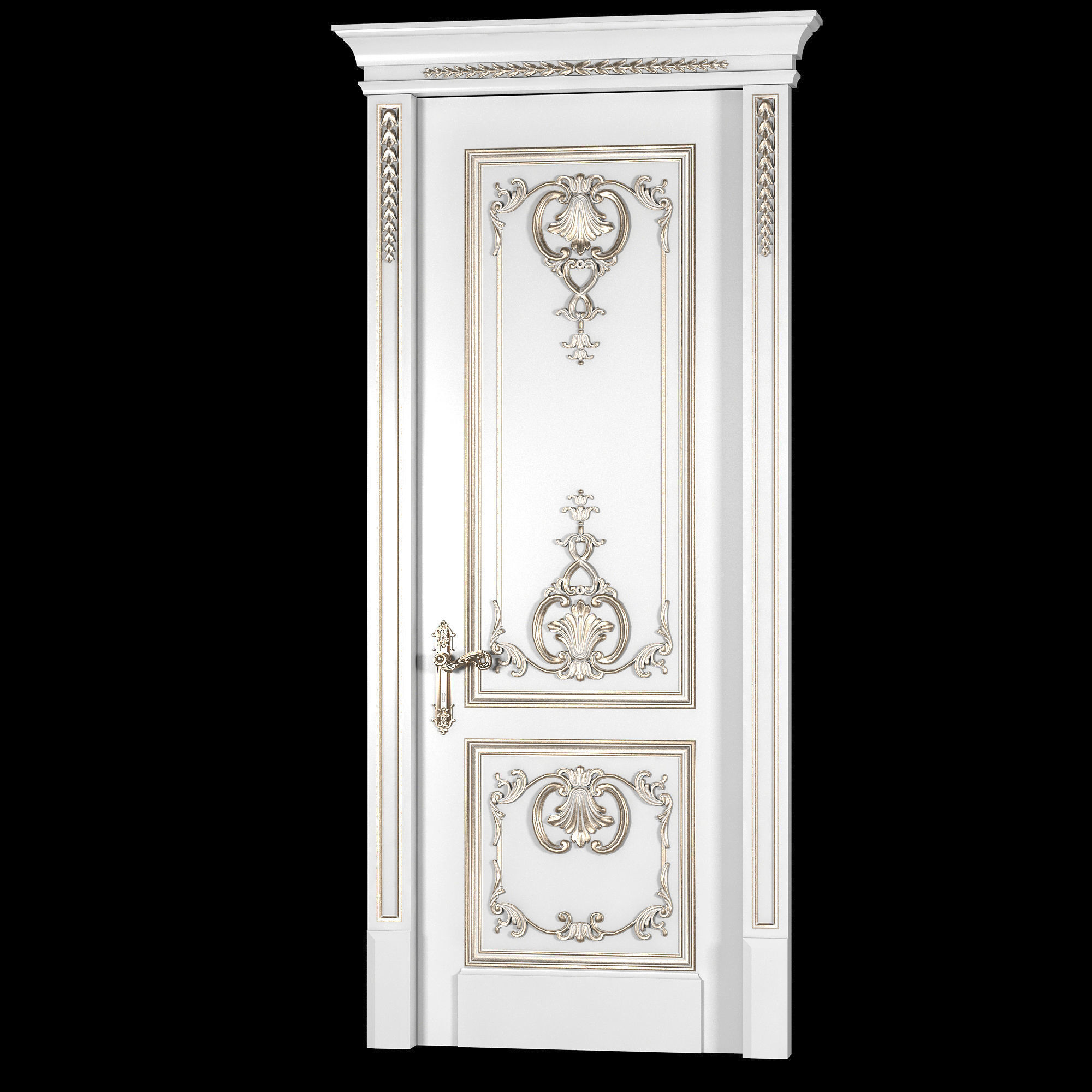 louis door 3D model_6