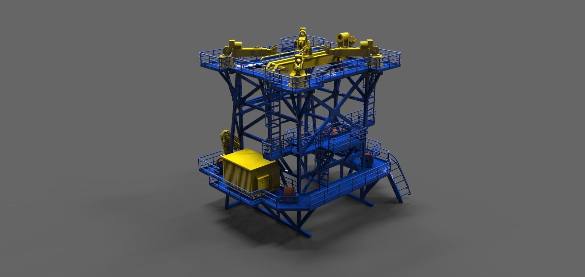 Handling Tower Edda Flora 3D print model_4