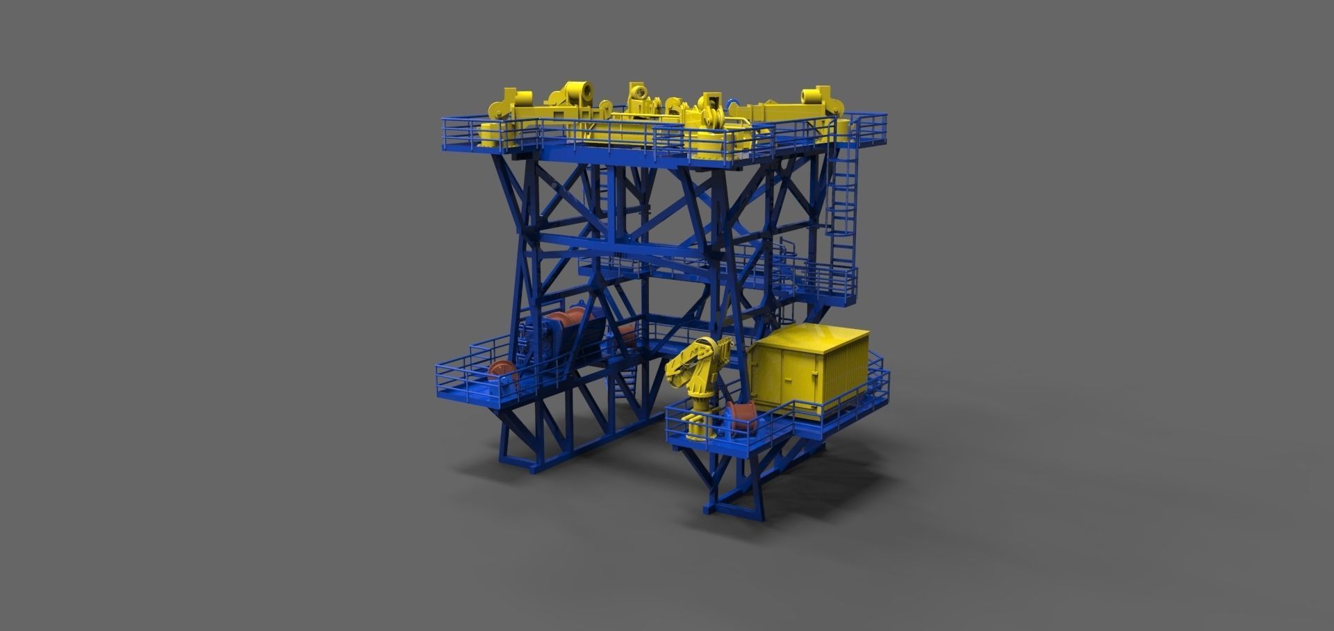 Handling Tower Edda Flora 3D print model_2