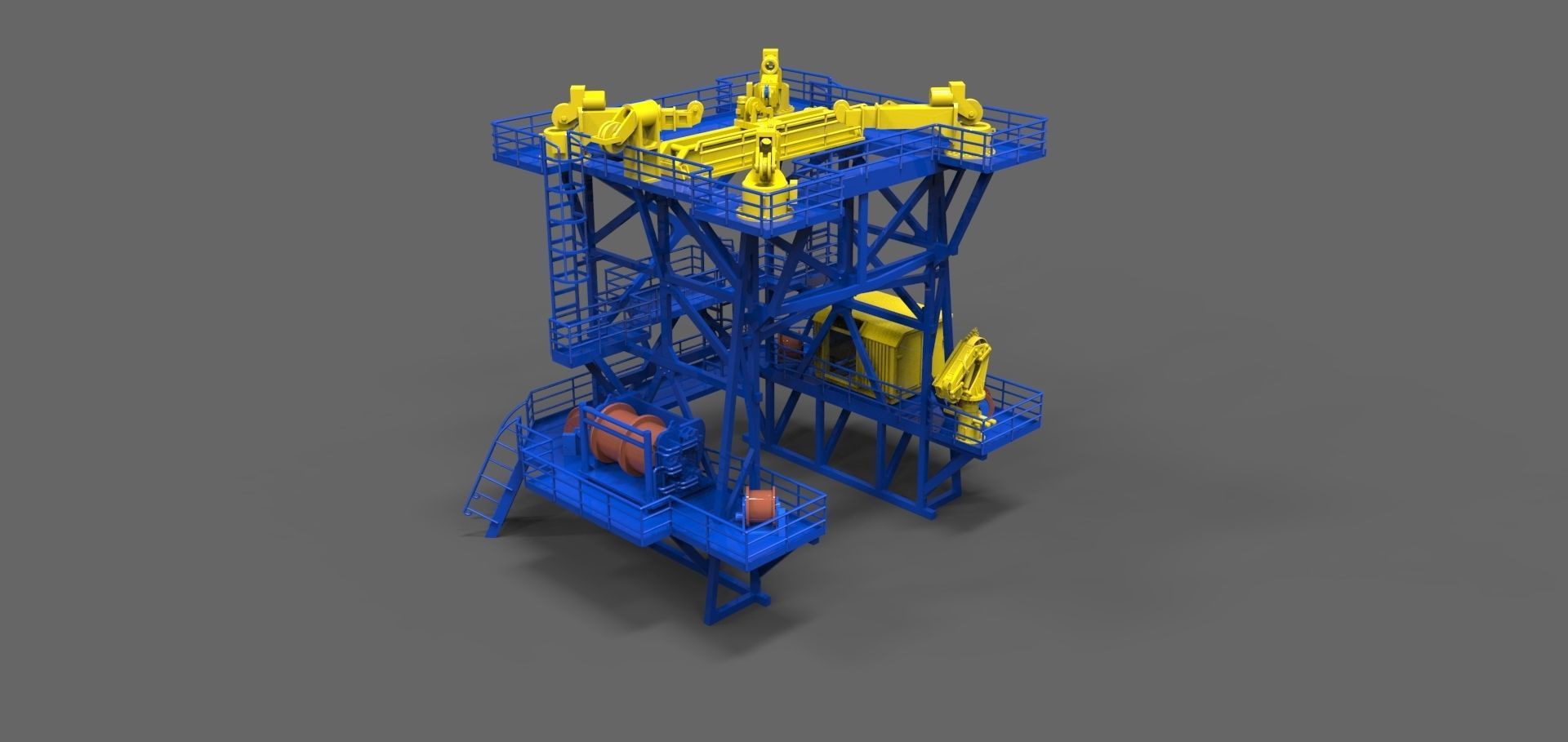 Handling Tower Edda Flora 3D print model_1