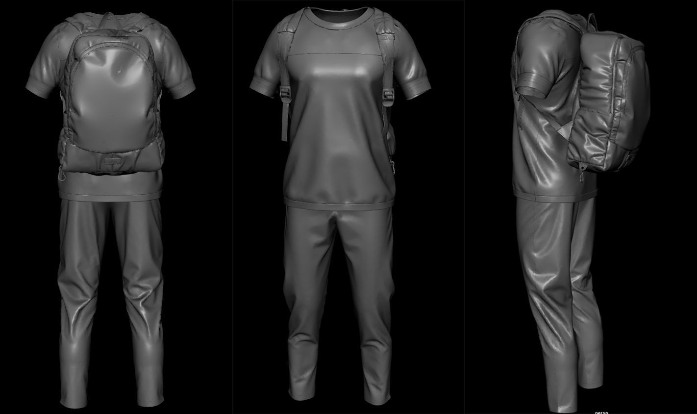 Spiderman Bag 3D model_2