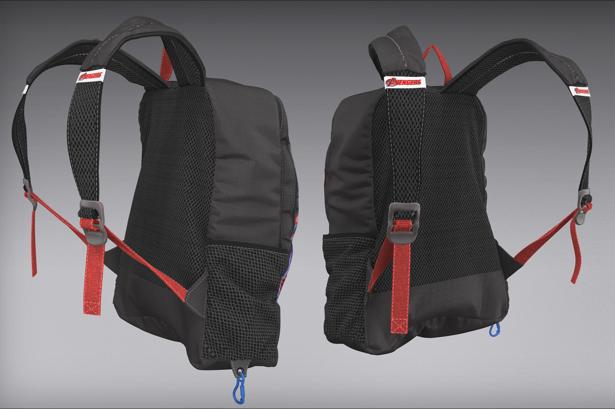 Spiderman Bag 3D model_1