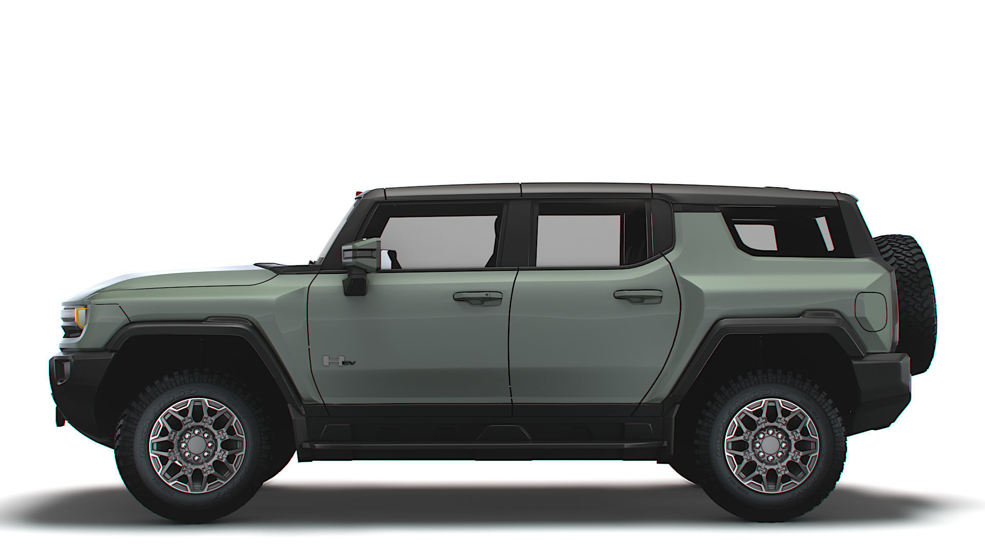 Hummer EV GMC SUV Edition 1 2024 3D model_4
