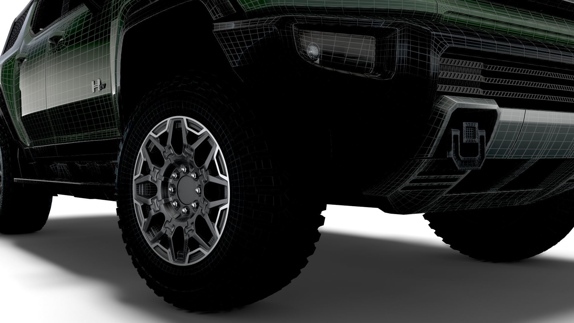 Hummer EV GMC SUV Edition 1 2024 3D model_17