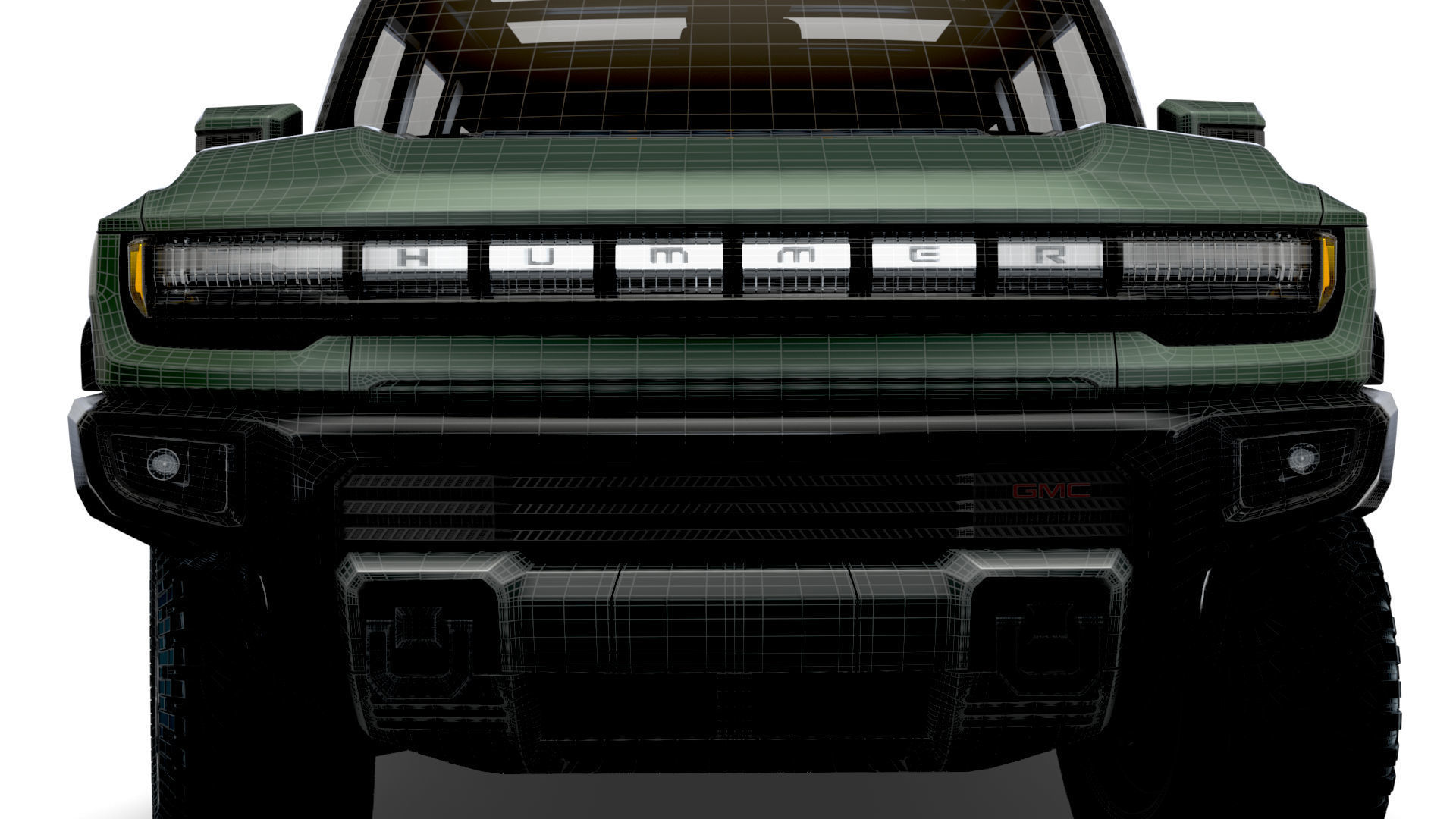 Hummer EV GMC SUV Edition 1 2024 3D model_19