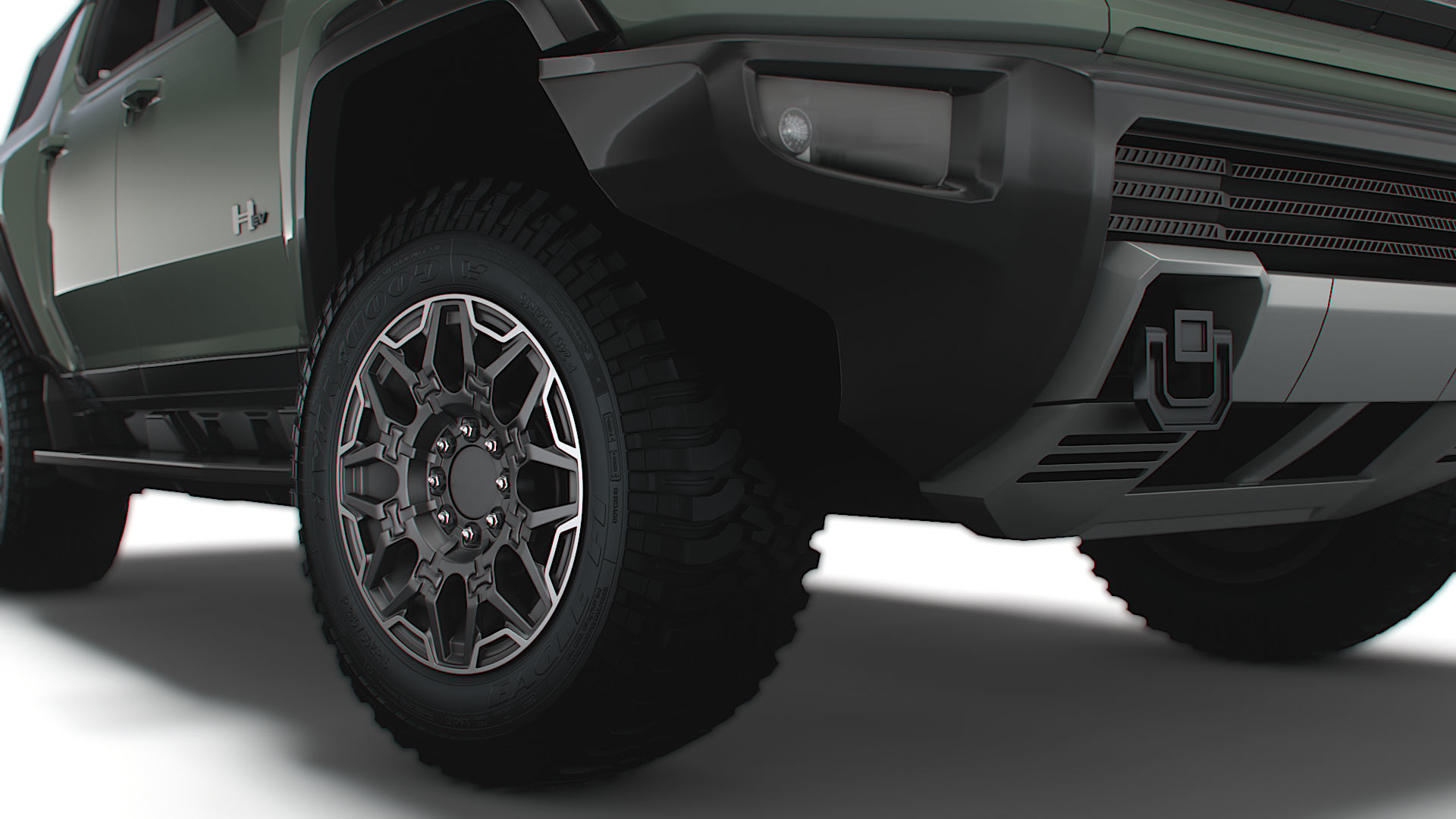 Hummer EV GMC SUV Edition 1 2024 3D model_5